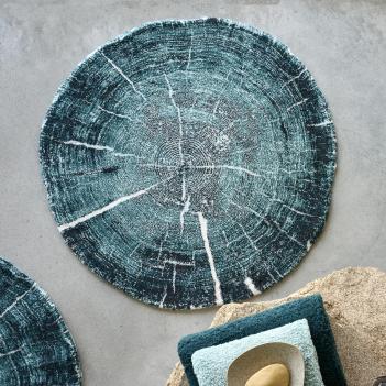 Коврик премиум класса под дерево состаренное d-95 Fossil Фоссил - 325 Бирюзовый