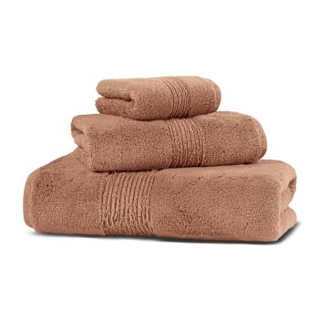 Элитные полотенца 100х150 Galata Organic (Галата Органик) - Dark peach Темно-персиковый от Hamam (хамам)