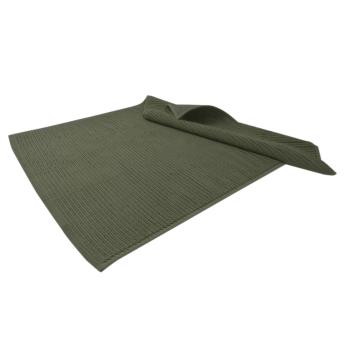Коврики премиум турецкий хлопок 50х80 Galata Organic (Галата Органик) от Hamam Хамам - Olive / Оливковый