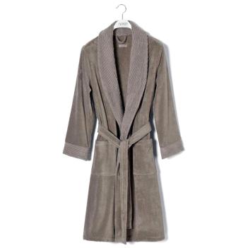 Халат Galata Organic Contrast S/M - Vapour / Дым от Hamam (Хамам)