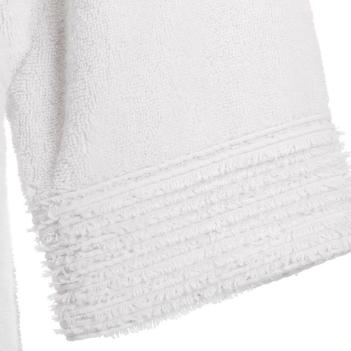 Халат махровый Galata Organic Contrast S/M - White / Белый от Hamam (Хамам) хлоок органический