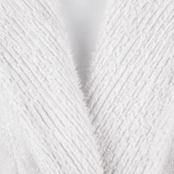 Халат унисекс Galata Organic Contrast S/M - White / Белый от Hamam (Хамам)