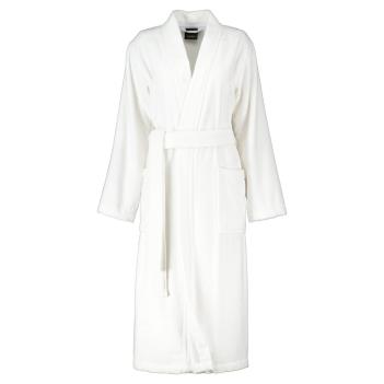 Халат женский белоснежный махровый немецкий Кимоно Cawo Uni 826 XL (48/50 европейский размер) 67 - Белый
