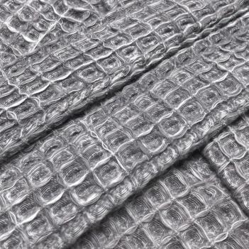 Халат вафельный кимоно унисекс мраморный Marble L/XL - Бело-серый от Hamam