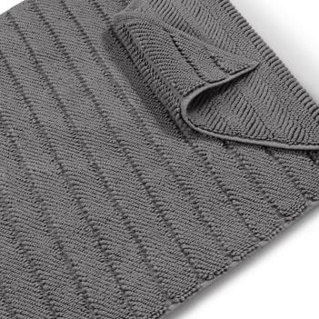 Коврик для ванны 60х95 Diagonal - Dark grey / Темно-серый Hamam (Хамам)
