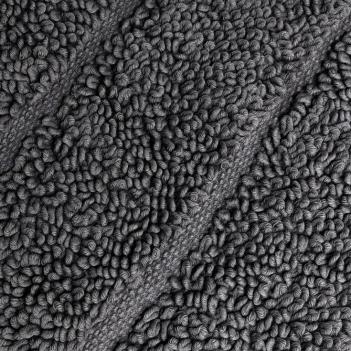 Коврик для ног впитывающий в ванную 80х120 Hanim - Темно-серый