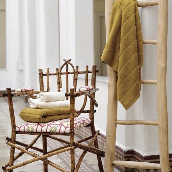 Коврик для ног впитывающий в ванную 80х120 Hanim - Горчичный