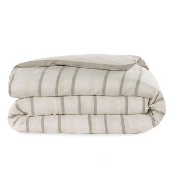 Пододеяльник в полоску 240х220 Hanim Striped - Слоновая кость