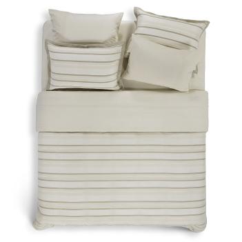 Наволочки хлопковые стандарт (50х70 - 2 шт.) Hanim Striped - Слоновая кость