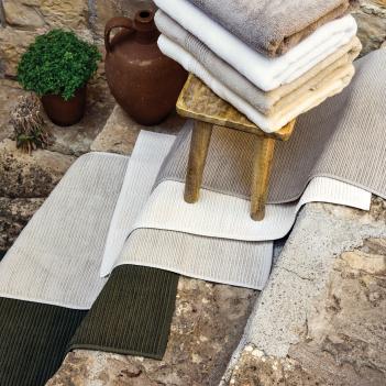 Коврики премиум хлопок 100% Турция 50х80 Galata Organic (Галата Органик) от Hamam Хамам - Olive / Оливковый