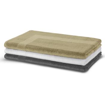 Коврик для ног шелковистый 60х95 Glam - Голубой от Hamam (Хамам) с бордюром