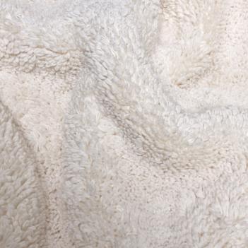Коврик натуральный для ванной 40х60 Still Organic - Слоновая кость / Ivory от Hamam (Хамам) пушистая мягкая махра