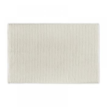Коврик премиум класс для ванны 60х95 Wavy Organic Вейви Органик - Ivory / Слоновая кость от Hamam (Хамам) 