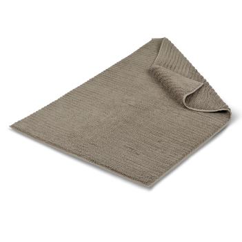 Коврик элитный для ванны 60х95 Wavy Organic Вейви Органик - Vapour / Дым от Hamam (Хамам) 