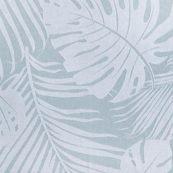 Полотенце для пляжа жаккард Пальмовые листья 100х180 Leaves Jacquard - Бирюзовое