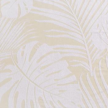 Полотенце пляжное жаккард Пальмовые листья 100х180 Leaves Jacquard - Пшеничное