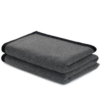 Плед из кашемира Маньяс Кашемир 140x200 Manyas Cashmere - Темно-серый