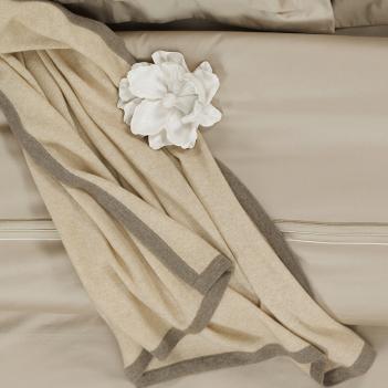 Плед кашемир Маньяс Кашемир 140x200 Manyas Cashmere - Бежевый