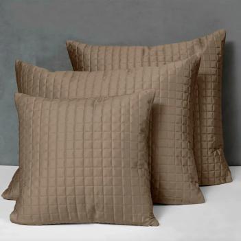 Покрывало стеганое хлопок 100% Италия 270x260 Мазаччо Masaccio 075 Brown - Коричневый