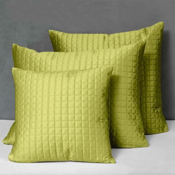 Покрывало стеганое хлопок 100% Италия 270x260 Мазаччо Masaccio 272 Moss Green - Зеленый мох