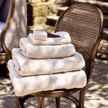 Полотенце премиум класса тенсель хлопок от Hamam высокой плотности 70х140 Mineral - Бежевое