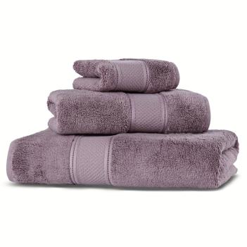 Полотенце турецкое тенсель хлопок от Hamam высокой плотности 30х40 Mineral - Темно-сиреневое