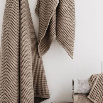 Салфетка вафельная с модалом 30х40 Modal Waffle - Дым