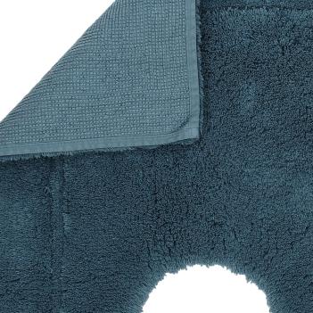 Коврик с вырезом 60х60 Муст С 306 - Серо-синий - Фото 3