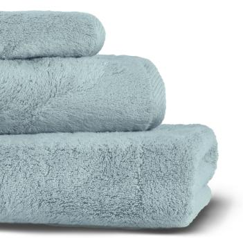 Полотенце премиум для рук 50х100 Glam - Голубой от Hamam (Хамам) шелковистое и блестящее