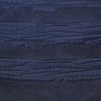 Полотенце впитывающее пушистое высокой плотности хлопок 100% 30х40 Nova - Темно-синее