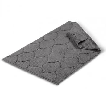 Коврик для ванны 60х95 Oyster / Ракушка - Темно-серый (Dark grey) Hamam (Хамам)