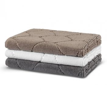 Коврик банный 60х95 Oyster / Ракушка - Темно-серый (Dark grey) Hamam (Хамам)