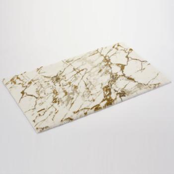 Коврик под мрамор для ванной 70x120 Парос Paros 800 - Gold / Золото от Abyss and Habidecor (Абисс Хабидекор)