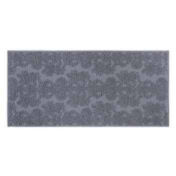 Полотенце турецкое красивое с жаккардовым узором 30х40 Patara - Серо-голубое