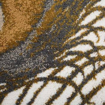Коврик элитный махровый с люрексом для ванной 70x140 Пикок Peacock 800 - Gold / Золото от Abyss and Habidecor (Абисс Хабидекор)
