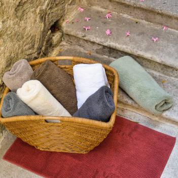 Коврик для ног 70х120 Pera Woven Hamam - Дым / Vapour
