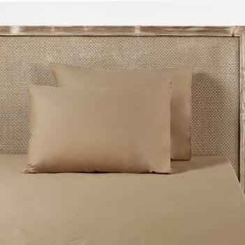 Простыня из перкаля хлопок базовая 270х310 Percale - Дым