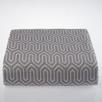 Комплект покрывало 240x260 с декор подушками (45х45 - 2 шт.) Klee - Серый - Фото 2