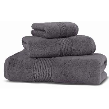 элитное полотенце 30х40 Galata Organic (Галата Органик) - Charcoal / Антрацит от Hamam (хамам)