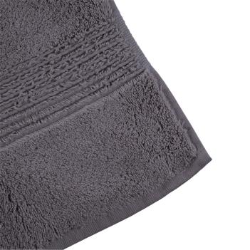 Домашнее полотенце 50х76 Galata Organic (Галата Органик) - Charcoal / Антрацит от Hamam (хамам)