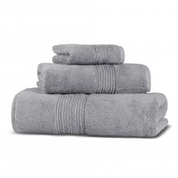 Полотенца махровые 50х76 Galata Organic (Галата Органик) - Dark Frost / Серо-голубой от Hamam (хамам)