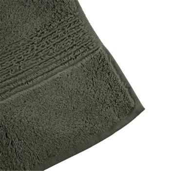 Полотенце для рук 50х76 Galata Organic (Галата Органик) - Olive / Оливковый от Hamam (хамам)