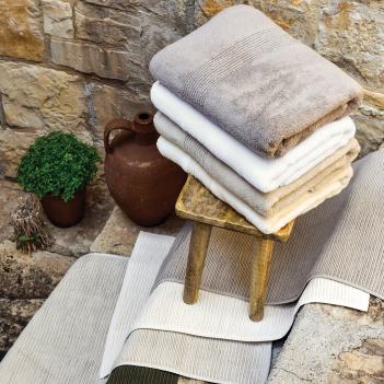 Купить для рук полотенце турция 50х76 Galata Organic (Галата Органик) - Vapour / Дым от Hamam (хамам)