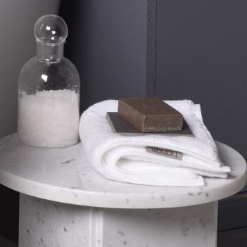 Салфетка махровая для лица и рук 30х40 Olympia - Белый White от Hamam (Хамам) мягкая