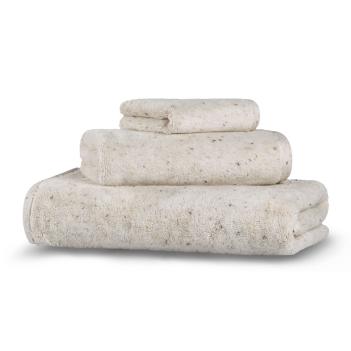 Полотенце махровое 100х180 Trace Hamam (Хамам) - Cookie Бежевый в коричневую крапинку