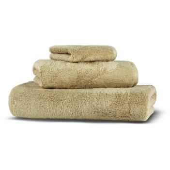 Салфетка махровая для лица и рук 30х40 Glam - Золотистая от Hamam (Хамам) 