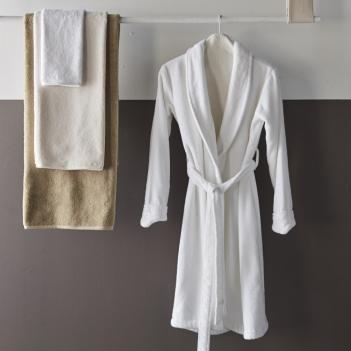 Полотенце для тела 70х140 Glam - Дым от Hamam (Хамам) мягкое однотонное