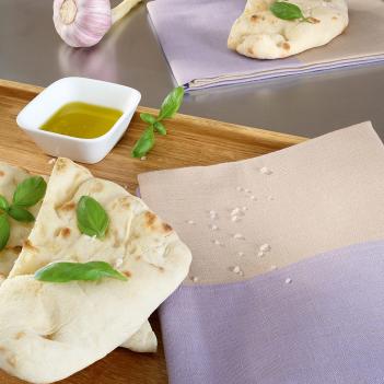 Полотенце из Германии кухонное для посуды Cawo Home 50х70 Cuisine Duo 535 83 - Лаванда / Льняной