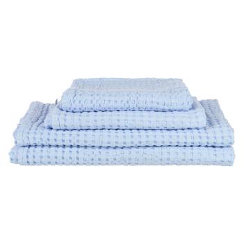 Полотенце вафельное 45х75 Поусада Pousada от Abyss Habidecor (Абисс Хабидекор) 330 Powder blue - Голубой