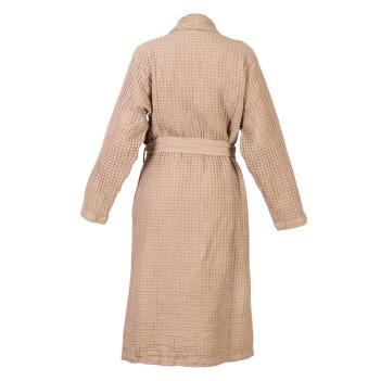 Халат вафельный Поусада XL  от Abyss & Habidecor (Абисс и Хабидекор) 711 Taupe - Коричневый премиум